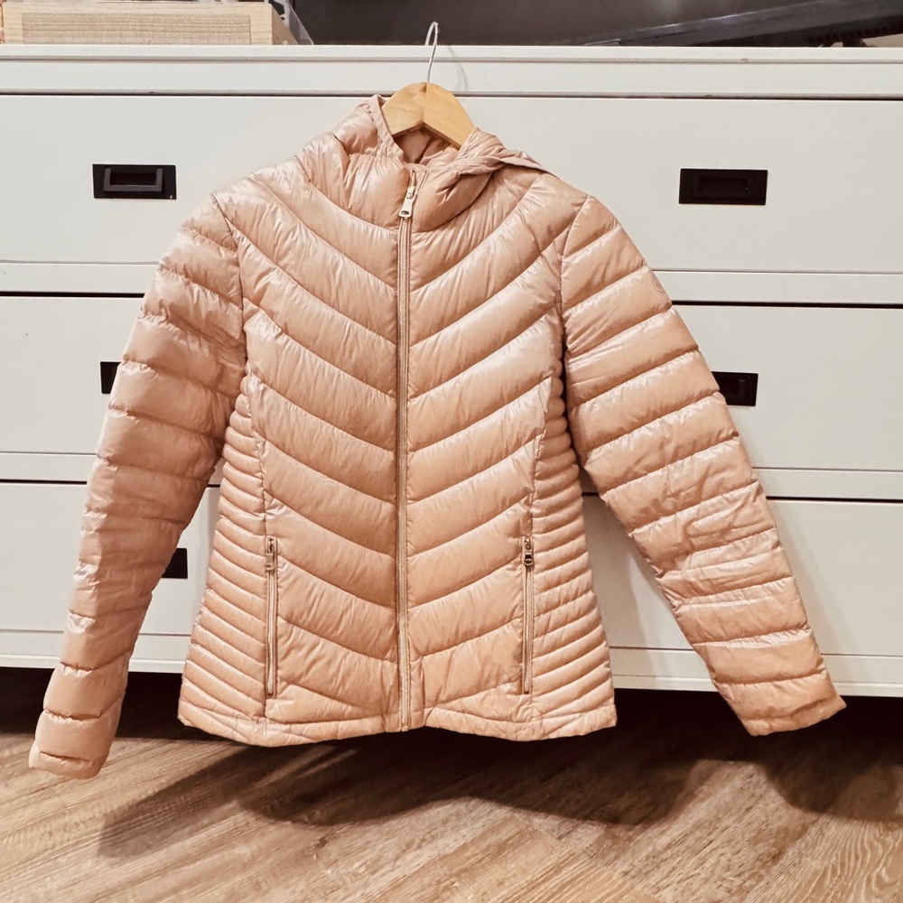 Calvin Klein Puffer Down Hooded Jacket Women's